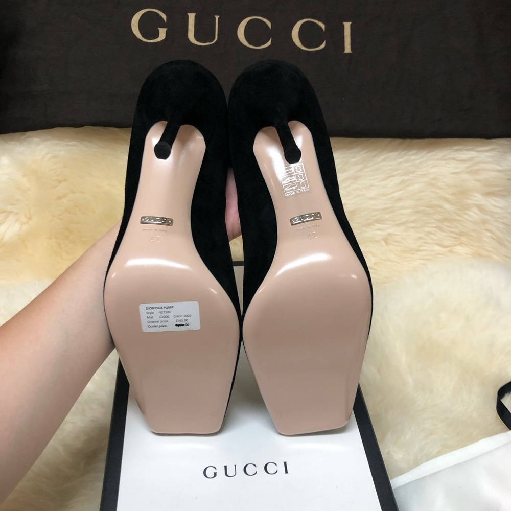 *SOLD* Gucci Dionysus Suede Pump - Picture 9 of 11